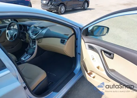 2012 Hyundai Elantra Limited (Ulsan Plant) z USA, uszkodzony, nr VIN KMHDH4AE6CU314403